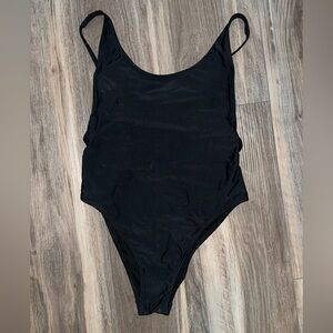 Xhilaration Black One Piece Swimsuiy